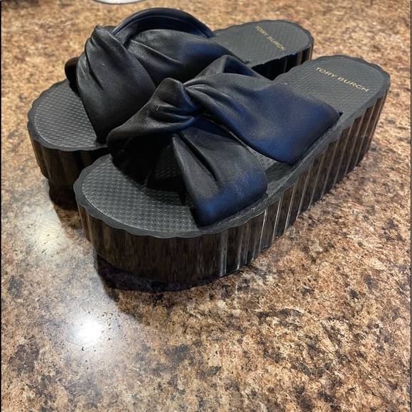 Tory Burch Platform Sandals - Picture 2 of 2